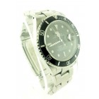 Rolex Submariner Stainless Steel Rotatable Bezel Black Dial 40mm Watch